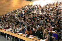 Rentrée des PCEM1 à la faculté de médecine de Lille
