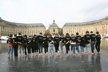 Etudiants de l'Inseec à Bordeaux, une école qui appartient à Career Education Corporation (CEC)