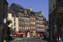 Le centre ville de Rennes
