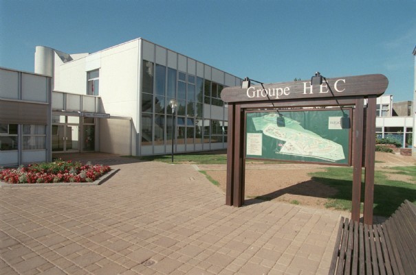 Campus de HEC, en périphérie de Paris.